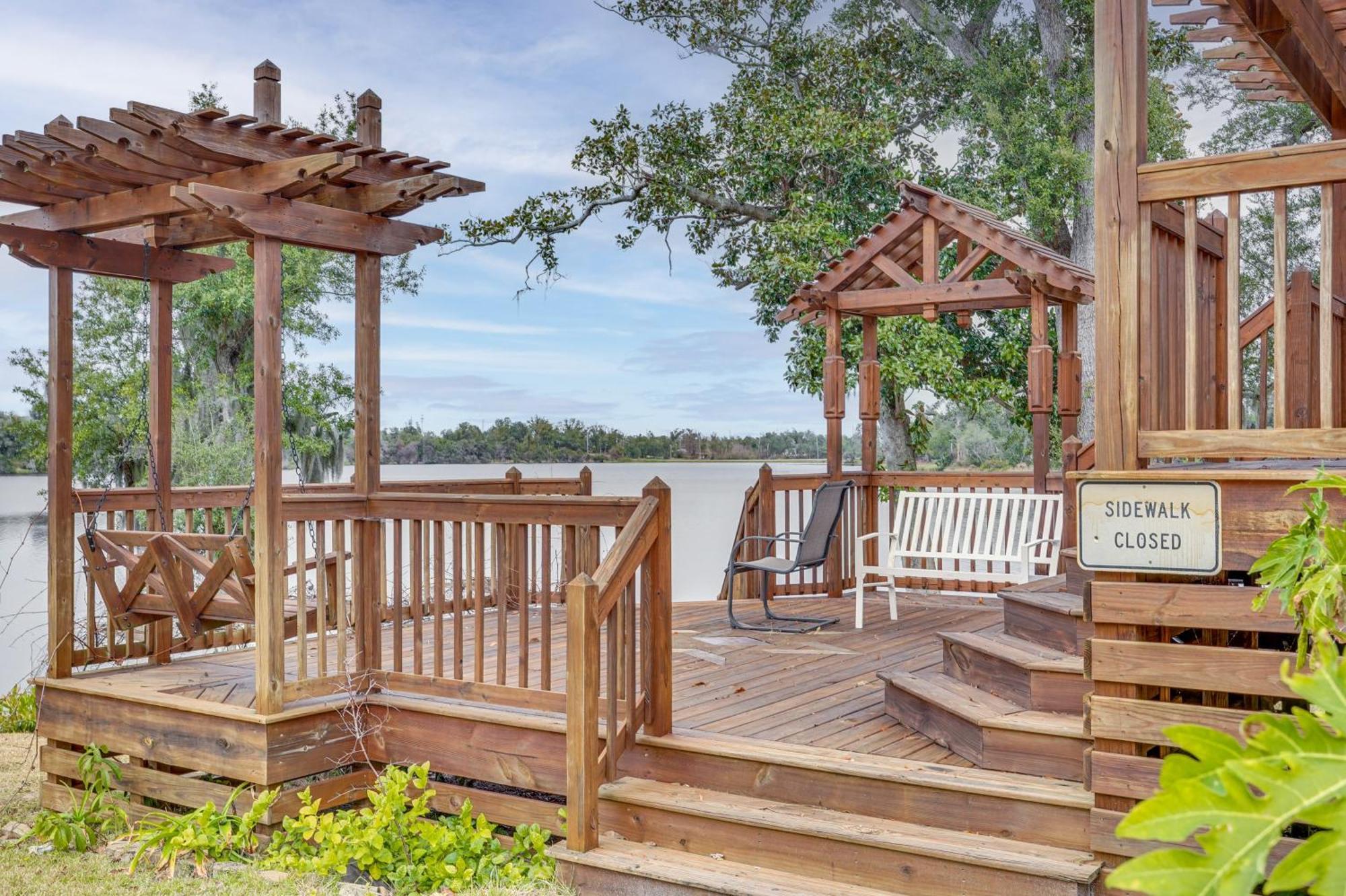 Lakefront Panama City Studio With Hot Tub Access Exterior foto